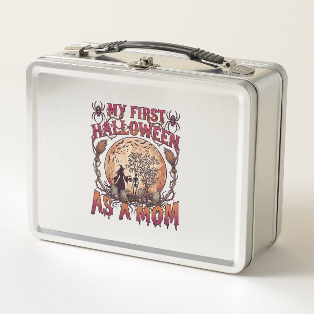 Lunch Box Premier Halloween en tant que sorcière maman squel (Devant)