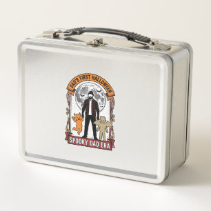Lunch Box Premier T-shirt de papa Halloween Vintage Famille
