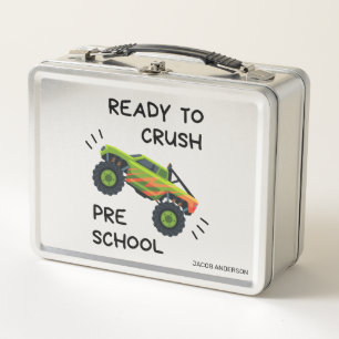 Lunch Box Prêt à écraser la maternelle Monster Truck