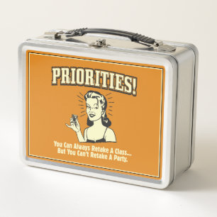 Lunch Box Priorités : Vous pouvez toujours réintégrer une cl