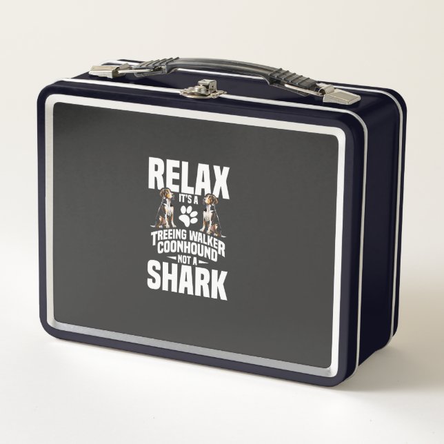 Lunch Box Propriétaire de Treeing Walker Coonhound Chiot Se  (Devant)