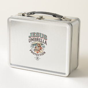 Lunch Box Protection de parapluie de Jésus Protection de par