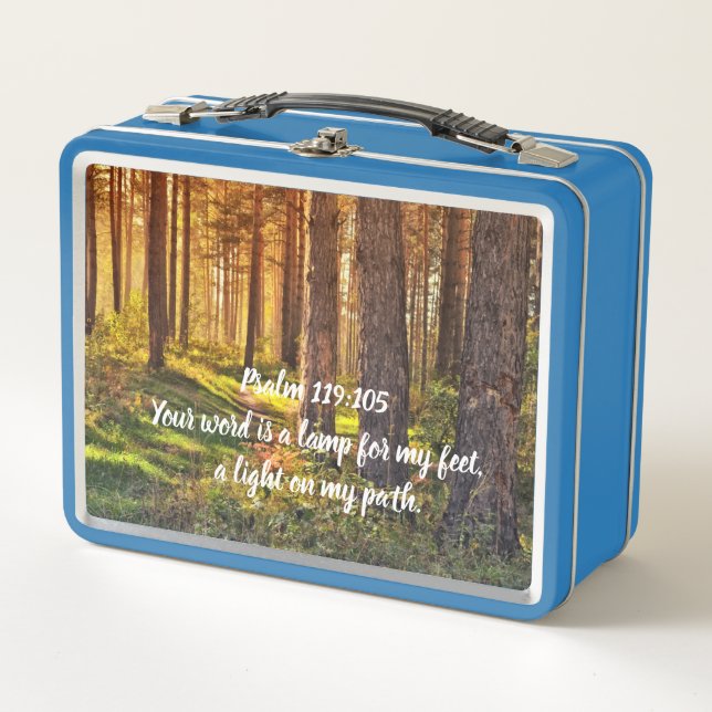 Lunch Box Psaume 119:105 (Devant)