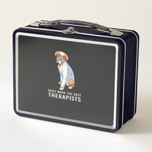Lunch Box Psychologue thérapeute pour chien de thérapie (Devant)