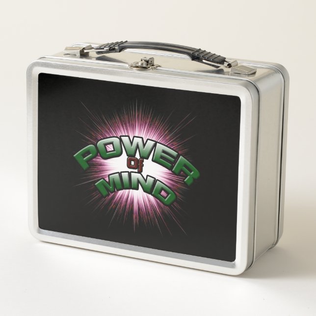 Lunch Box Puissance De L'Esprit (Devant)