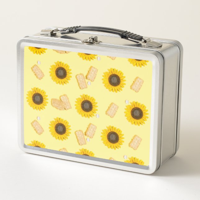 Lunch Box puissance du tournesol (Devant)