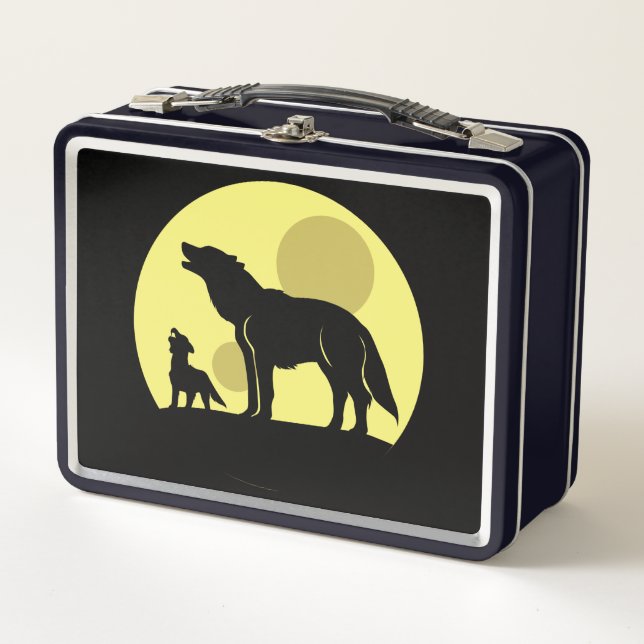 Lunch Box Pup Mother and Wolf (Devant)