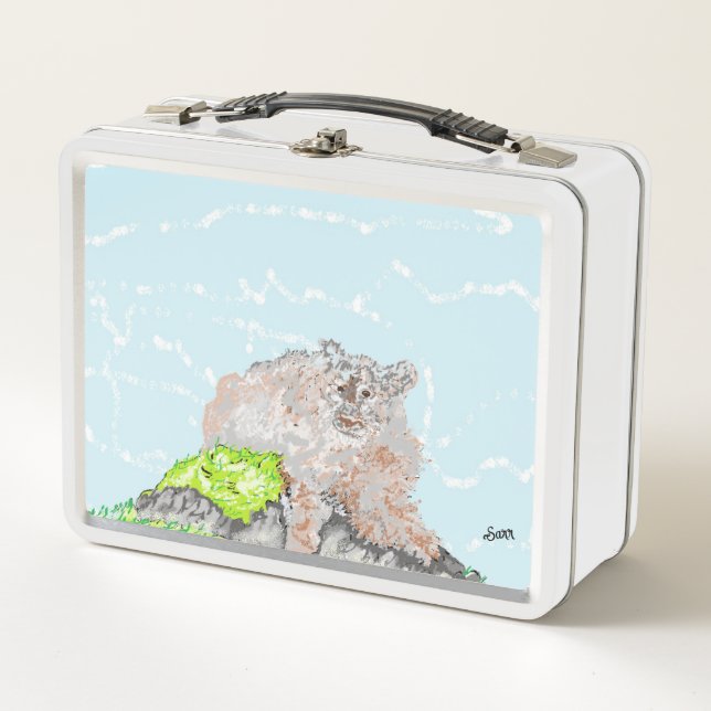 Lunch Box Puzzle :  Puma en maraude (Devant)