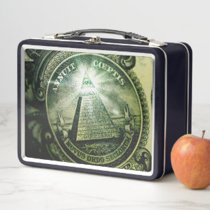 Lunch Box Pyramide monétaire "OEil de la Providence"