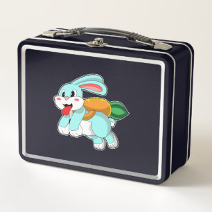 Lunch Box Rabbit avec carotte comme fusée
