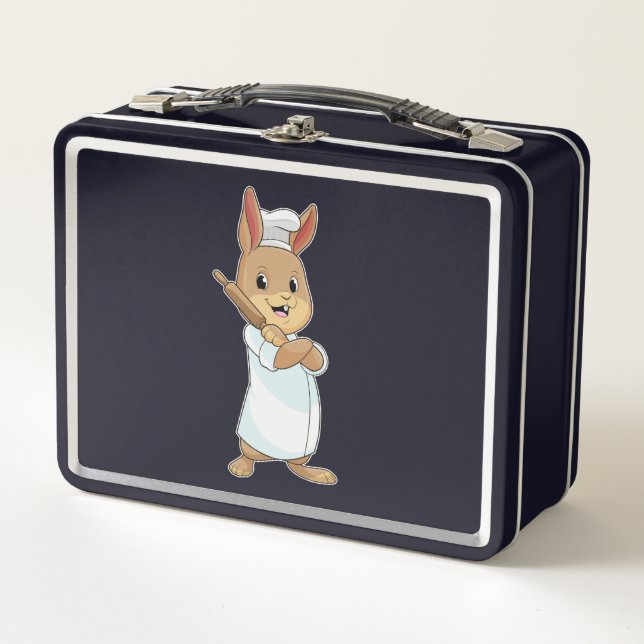 Lunch Box Rabbit comme boulon avec broche (Devant)
