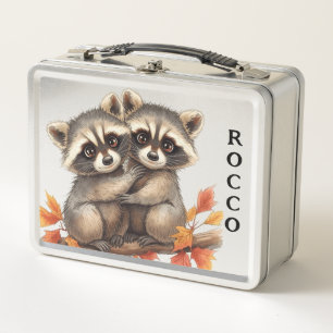 Lunch Box Raccoons Câlins de la Forêt
