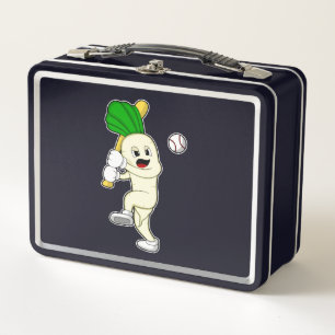 Lunch Box Radish au baseball avec batte de baseball