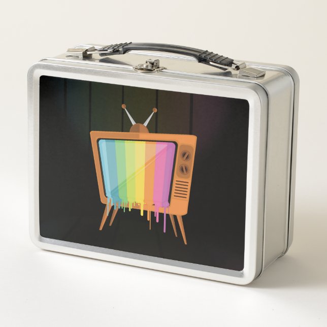 Lunch Box Rainbow TV (Devant)