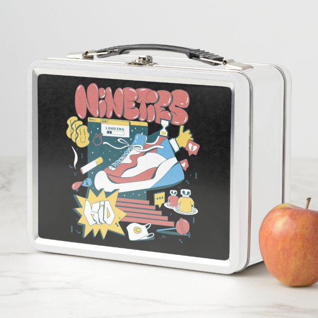 Lunch Box Ramenez-Moi Aux Années Quatre-Vingt-Dix - Éléments (En situation)