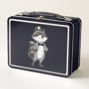 Lunch Box Raton laveur en marié avec cravate