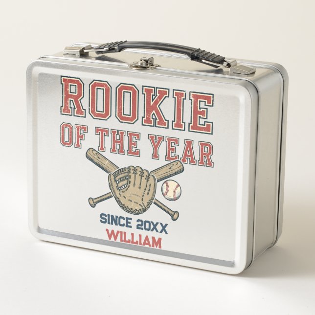 Lunch Box Recrue de l'année Baseball (Devant)