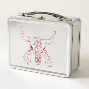 Lunch Box Red Ghost Dance Buffalo ligne lunbox inoxydable