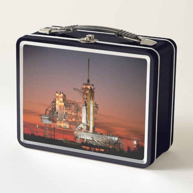 Lunch Box Red Sky for Space Shuttle Atlantis Launch (Devant)