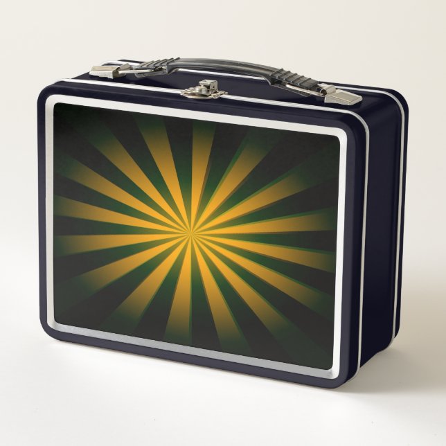 Lunch Box Remplacer l'image ou personnaliser - Éclat Rétro V (Devant)