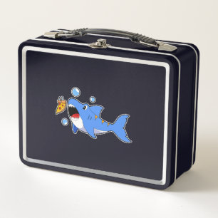 Lunch Box Requin avec pizza comme appât