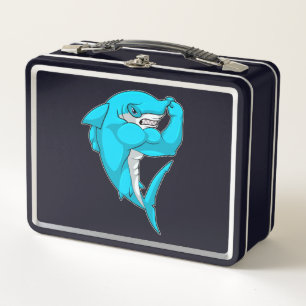 Lunch Box requin-marteau en tant que culturiste au Bodybuild