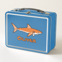 Requin orange Jawsome