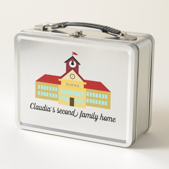 Lunch Box Retour à l'école Ma deuxième maison (Devant)