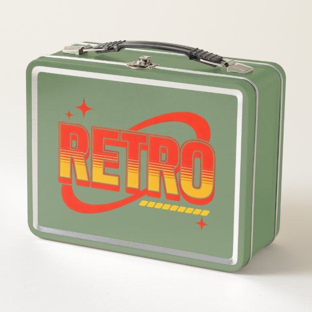 Lunch Box Retro. (Devant)