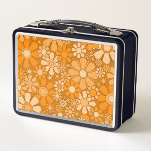 Lunch Box Retro Garden Super Floral 60s les années 70 Motif 