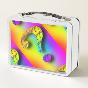 Lunch Box REtro Vintage QUESTION MARQUE Retro Vintage