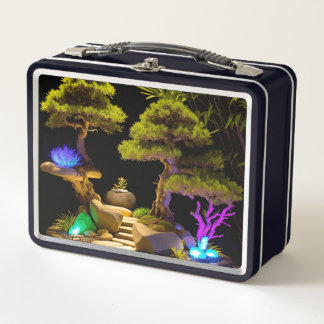 Lunch Box Retro Woodland Lunch Fourre-tout