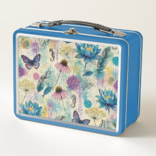 Lunch Box Rêve Aquatique Floral Vibrant