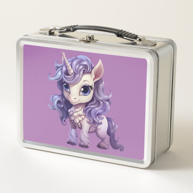 Lunch Box Rêves de Unicorn : Retour à l'école (Devant)