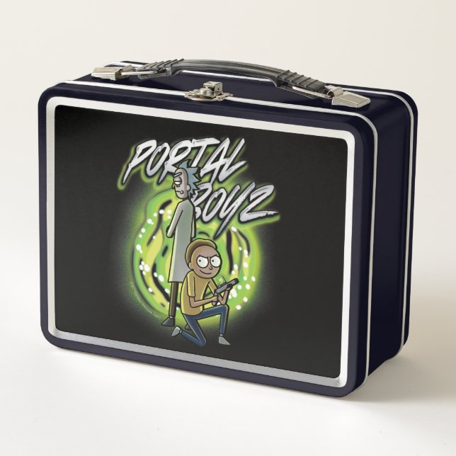 Lunch Box Rick et Morty - Portal Boyz (Devant)