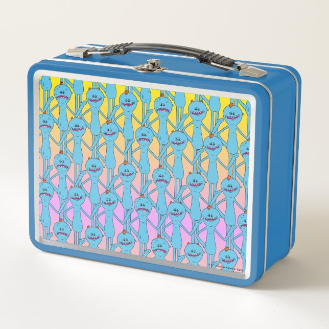 Lunch Box RICK ET MORTY™ | Rainbow M. Meeseeks Motif (Devant)