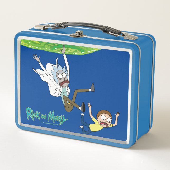 Lunch Box RICK ET MORTY™ | Sortie du portail (Devant)
