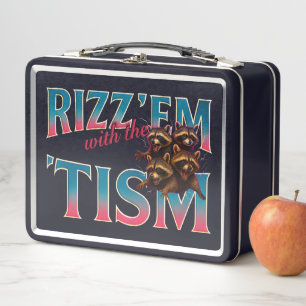 Lunch Box Rizzez-les avec le Tism Meme Autisme Drôle Raton l