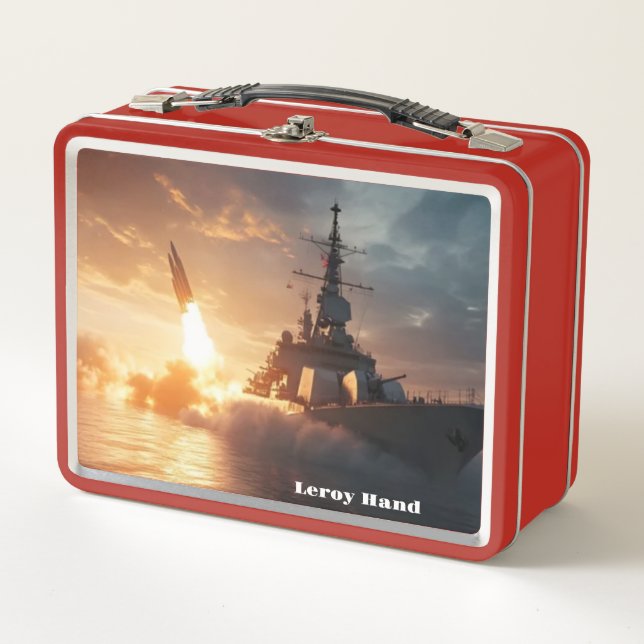 Lunch Box Rocket de destroyer (Devant)