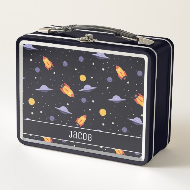 Lunch Box Rockets et vaisseaux spatiaux (Devant)