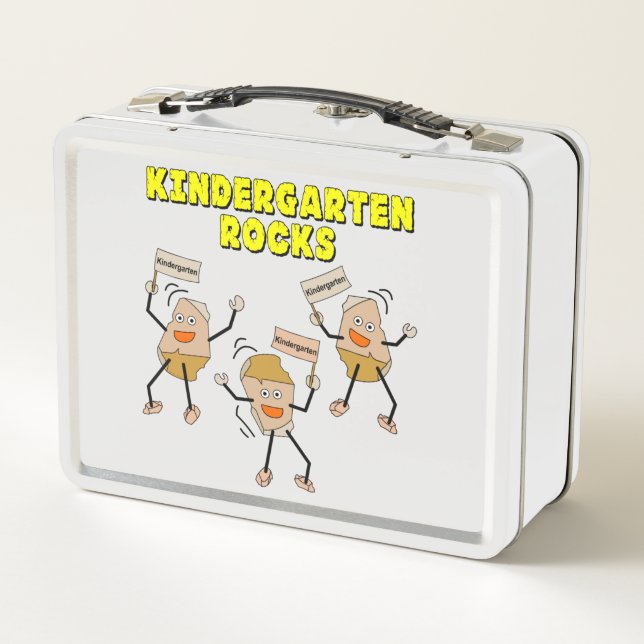 Lunch Box Rocks de jardin d'enfants (Dos)