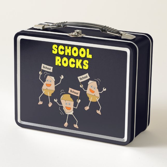 Lunch Box Rocks scolaires (Devant)