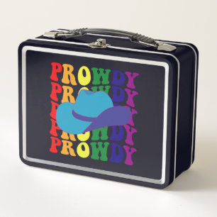Lunch Box Rodéo Fier Howdy Cowboy Cowgirl LGBTQ Western 
