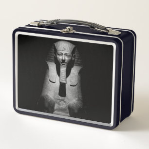 Lunch Box Roi pharaon noir et blanc
