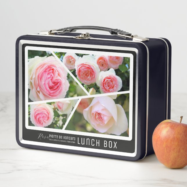Lunch Box Rosa Pierre de Ronsard (En situation)
