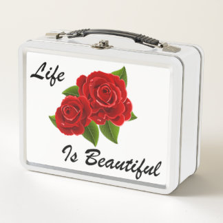 Lunch Box Rose Blanche