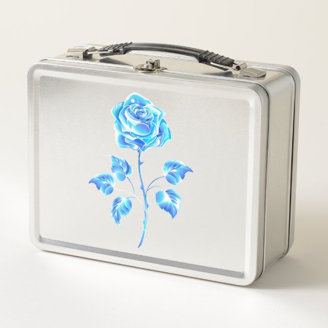 Lunch Box Rose bleu brûlant (Devant)