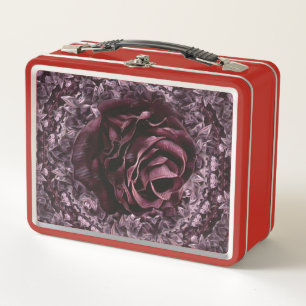 Lunch Box Rose Mandala