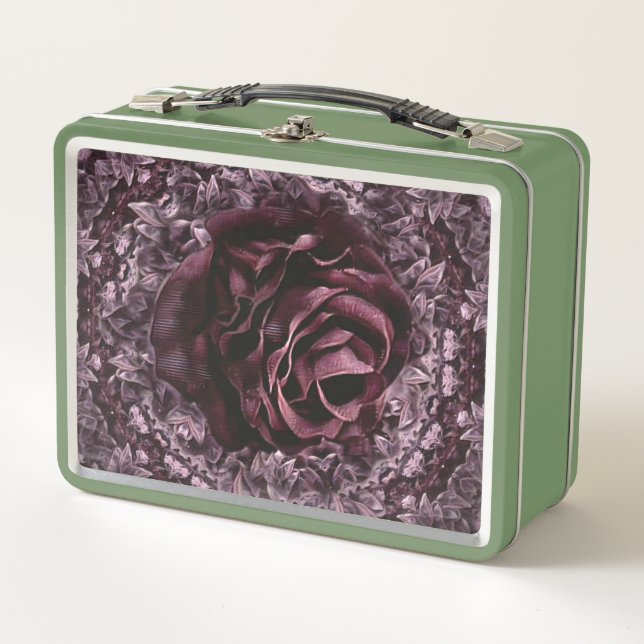 Lunch Box Rose Mandala (Devant)