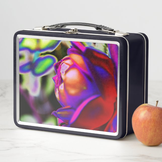 Lunch Box Rose solarifié par Shirley Taylor (En situation)